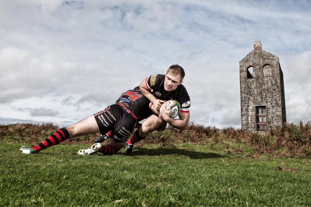 Cornish Pirates Rugby Team Cornwall Editorial PR Photography