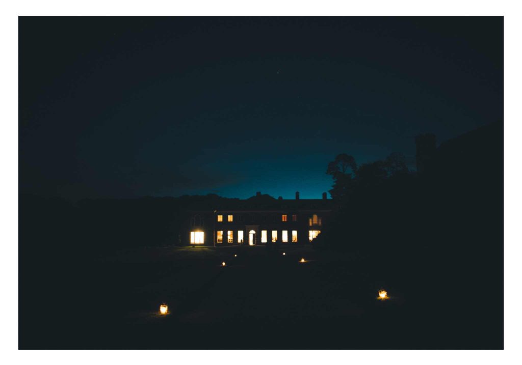 Boconnoc House at Night
