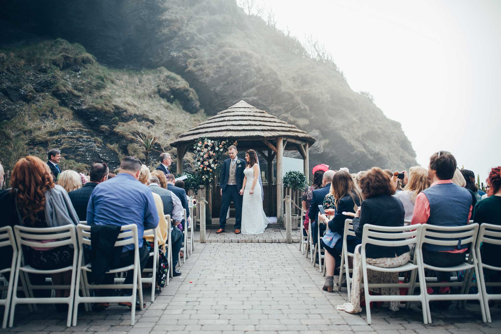 tunnels beaches wedding