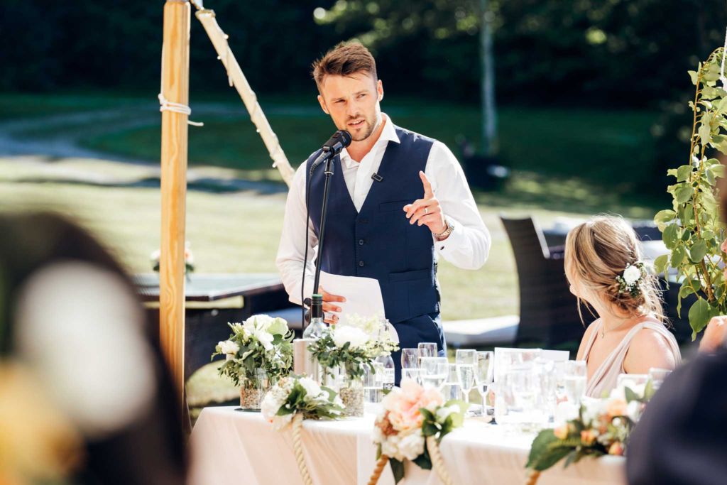 wedding speeches at place manor